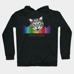 Retro Meowsik-Cat and Music lovers- Hoodie